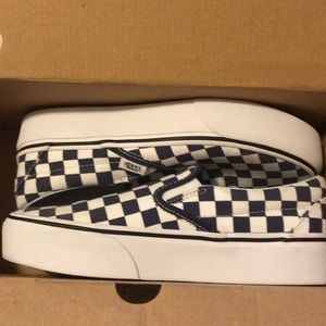 Brand new checkered board vans